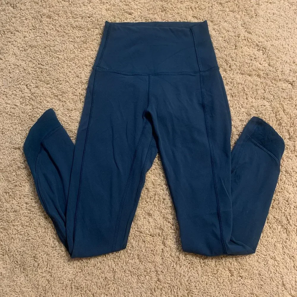 Lululemon Align Leggings 25" *Petal in Night Diver - Picture 4 of 7